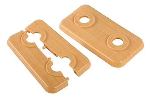 Sanitop-Wingenroth Doppel-Klapprosette für Heizungsrohre | 12 mm oder Typ 1/8 '' | 2er-Set | Rosette | Abdeckung für Heizungsrohre | Ahorn | 19453 2 Sanitop-Wingenroth Doppel-Klapprosette für Heizungsrohre | 12 mm oder Typ 1/8 '' | 2er-Set | Rosette | Abdeckung für Heizungsrohre | Ahorn | 19453 2 von Sanitop-Wingenroth