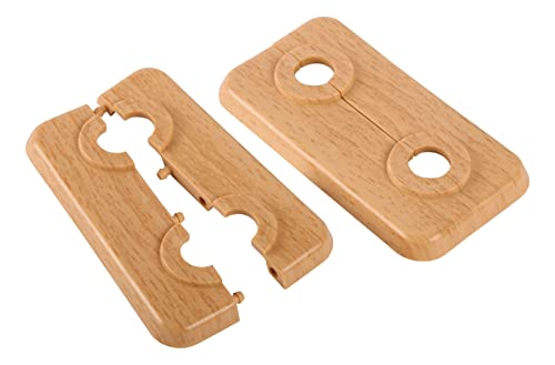 Sanitop-Wingenroth Doppel-Klapprosette für Heizungsrohre | 12 mm oder Typ 1/8 '' | 2er-Set | Rosette | Abdeckung für Heizungsrohre | Buche | 19450 1 Sanitop-Wingenroth Doppel-Klapprosette für Heizungsrohre | 12 mm oder Typ 1/8 '' | 2er-Set | Rosette | Abdeckung für Heizungsrohre | Buche | 19450 1 von Sanitop-Wingenroth