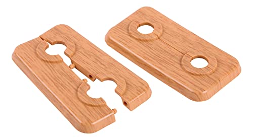 Sanitop-Wingenroth Doppel-Klapprosette für Heizungsrohre | 12 mm oder Typ 1/8 '' | 2er-Set | Rosette | Abdeckung für Heizungsrohre | Eiche | 19456 3 Sanitop-Wingenroth Doppel-Klapprosette für Heizungsrohre | 12 mm oder Typ 1/8 '' | 2er-Set | Rosette | Abdeckung für Heizungsrohre | Eiche | 19456 3 von Sanitop-Wingenroth