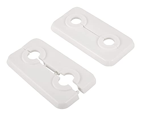 Sanitop-Wingenroth Doppel-Klapprosette für Heizungsrohre | 12 mm oder Typ 1/8 '' | 2er-Set | Rosette | Abdeckung für Heizungsrohre | Weiß | 27498 2 Sanitop-Wingenroth Doppel-Klapprosette für Heizungsrohre | 12 mm oder Typ 1/8 '' | 2er-Set | Rosette | Abdeckung für Heizungsrohre | Weiß | 27498 2 von Sanitop-Wingenroth