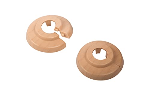 Sanitop-Wingenroth Klapprosette für Rohrsysteme 12 mm oder Typ 1/8 '' 2er-Set Rosette Abdeckung für Heizungsrohre Außendurchmesser: 40 mm Kunststoff Ahorn 19435 8 Sanitop-Wingenroth Klapprosette für Rohrsysteme 12 mm oder Typ 1/8 '' 2er-Set Rosette Abdeckung für Heizungsrohre Außendurchmesser: 40 mm Kunststoff Ahorn 19435 8 von Sanitop-Wingenroth