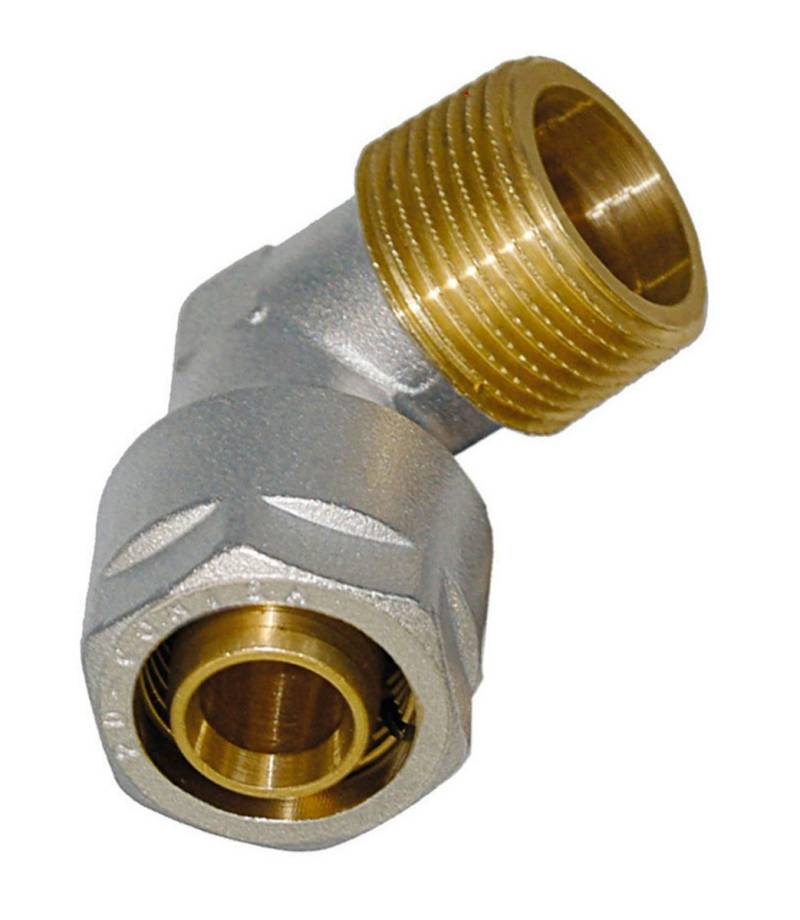 Sanitop Wiroflex WIROFLEX Winkel 20 x 3/4 AG Komplettlösung, Schraubsystem von Sanitop-Wingenroth