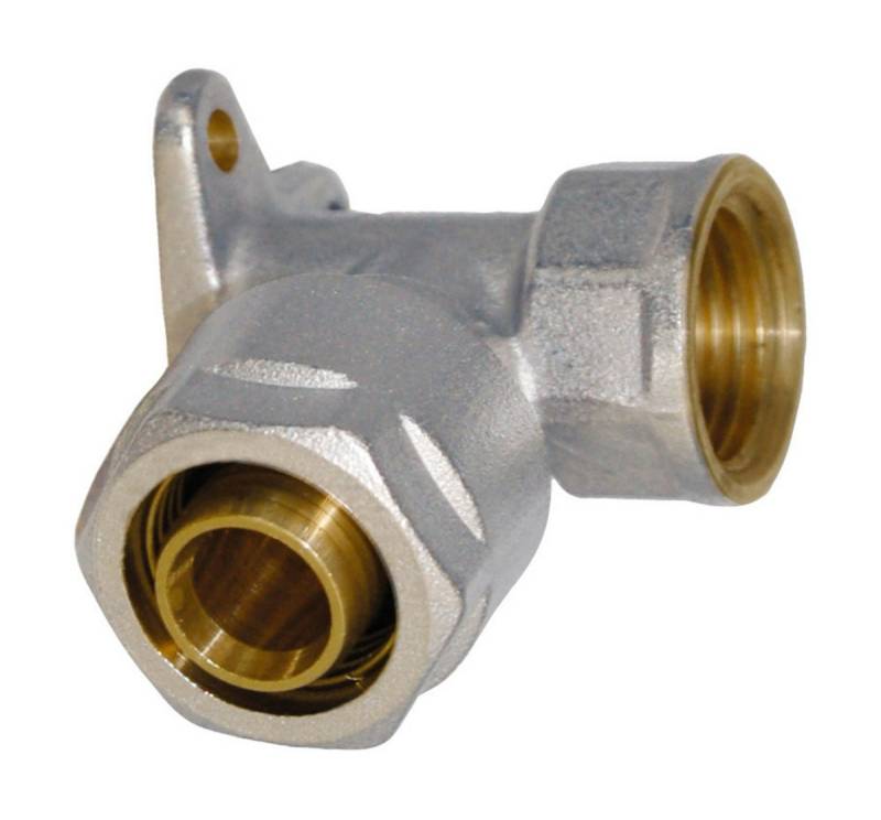 Sanitop Wiroflex Wandscheibe 20 x 1/2 IG Komplettlösung incl. Adapter, Schraubsystem von Sanitop-Wingenroth