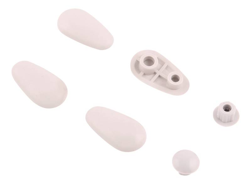 WC-SITZ PUFFERSET 44 4 RING /2 DECKELPUF. von Sanitop-Wingenroth