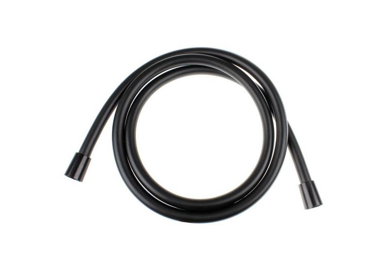 Sanixa Brauseschlauch Duschschlauch Standard Anschluss 1/2 Zoll Gewinde Kunstoff PVC, Qualitäts Duschschlauch PVC schwarz oder weiß Brauseschlauch von Sanixa