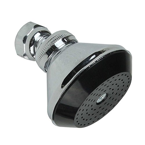 Sanixa GO1403SOF Verchromter Duschkopf aus Messing, Einstellbarer Winkel mit Kugelgelenk Brausekopf Kopfbrause Regenbrause rund von Sanixa
