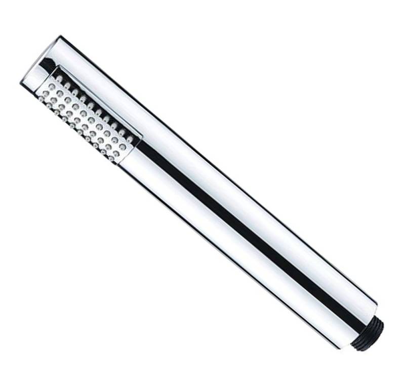 Sanixa Handbrause Duschkopf silber Duschbrause Brause Dusche Handbrause Brausekopf, Design Stabbrause 1 Strahlart ABS verchromt Antikalk-Düsen Duschkopf von Sanixa