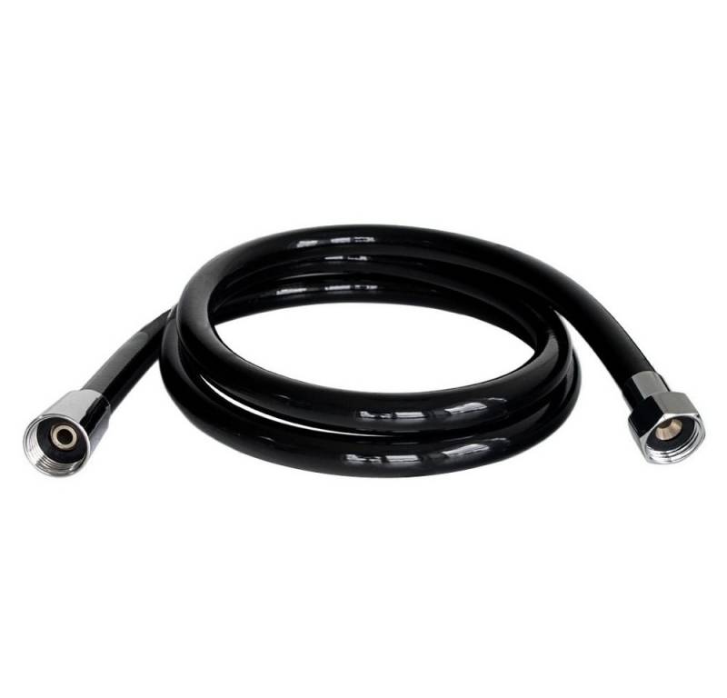 Sanlingo Brauseschlauch Brauseschlauch Duschschlauch 150 cm PVC Schwarz Verdrehschutz von Sanlingo