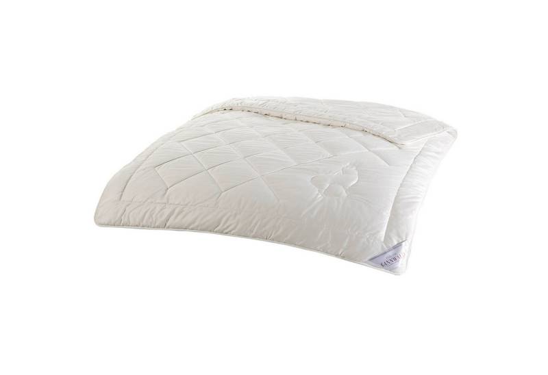 Sannwald Einziehdecke Sannwald Sommerdecke Peru Leicht-Steppbett 155x220 cm Baby Alpaka von Sannwald