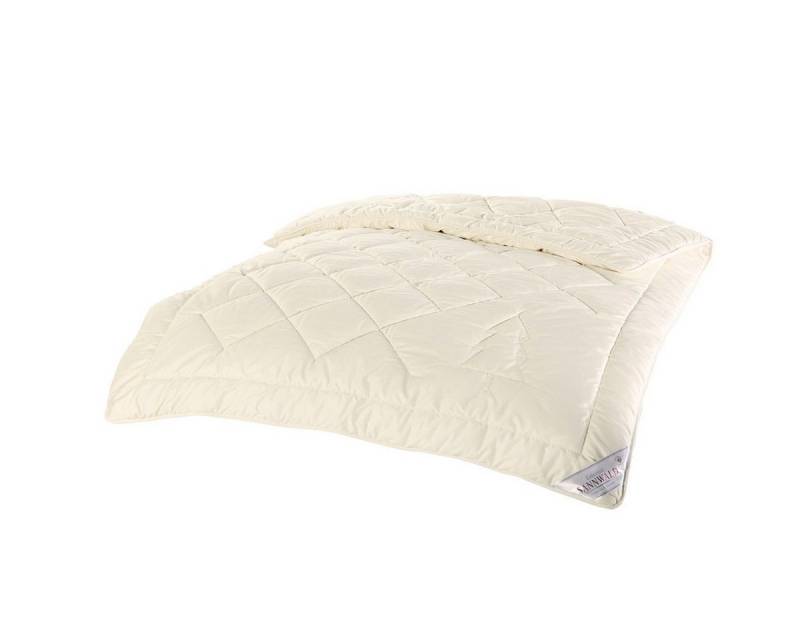 Sannwald Naturhaarbettdecke, Bezug: Baumwolle, Sommerbettdecke Sannwald Naturhaarbettdecke, Bezug: Baumwolle, Sommerbettdecke von Sannwald