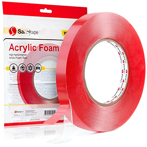 Sanojtape Doppelseitiges Klebeband Extra Stark Transparent 12mm x 10m Nano Double Sided Tape Klebeband Starkes Montageband Klar Auto LED Acryl Gel Sanojtape Doppelseitiges Klebeband Extra Stark Transparent 12mm x 10m Nano Double Sided Tape Klebeband Starkes Montageband Klar Auto LED Acryl Gel von Sanojtape
