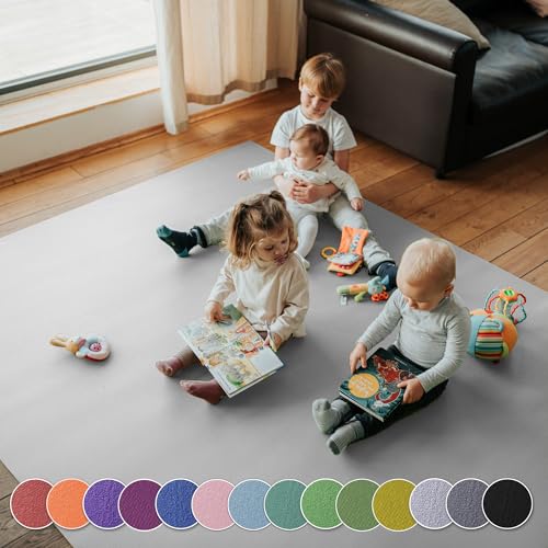 Sanosoft Krabbelunterlage XXL Made in Germany - Öko-Tex 100 | 240x420 Hellgrau Sanosoft Krabbelunterlage XXL Made in Germany - Öko-Tex 100 | 240x420 Hellgrau von Sanosoft