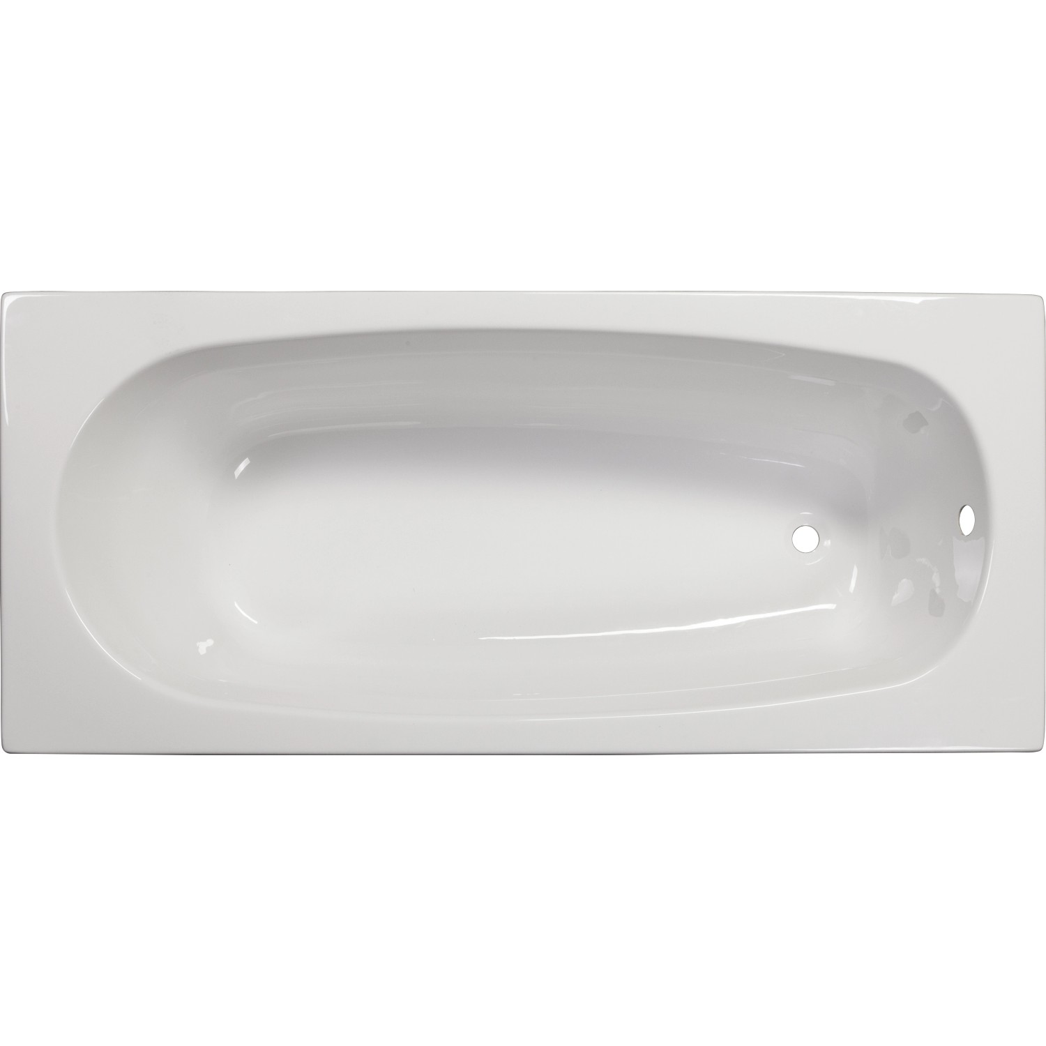 Sanoacryl Badewanne Linea 160 cm x 70 cm Weiß von Sanotechnik