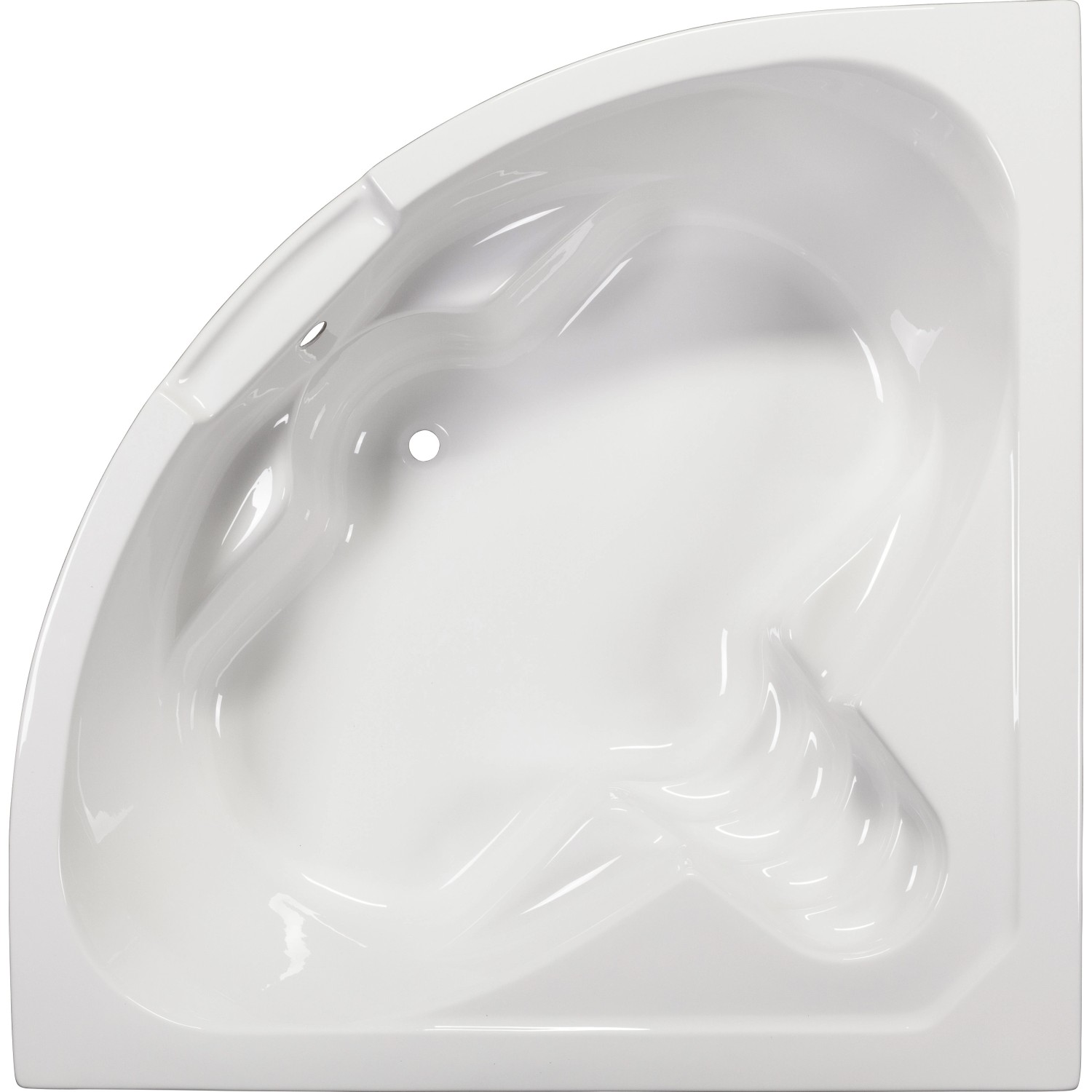 Sanoacryl Badewanne Riviera 150 cm x 150 cm Weiß von Sanotechnik