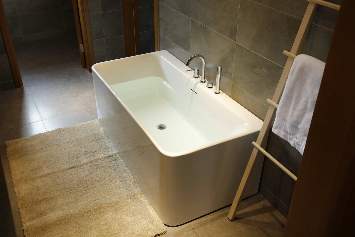 Sanotechnik Badewanne Paris, (4-tlg), B/T/H 170/80/58,5 cm von Sanotechnik