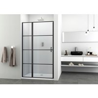 Sanotechnik Dusch-Pendeltür "Elite Black", 98-100 cm Breite von Sanotechnik