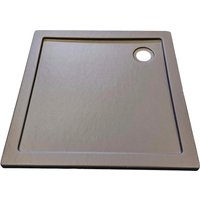Sanotechnik Eckduschwanne, mit Steineffekt, LxBxH: 80x80x4 cm von Sanotechnik
