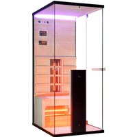 Sanotechnik Infrarotkabine "Billund 1", mit Farblichttherapie, MP3 Player (inkl. Bluetooth), 2x Lautsprecher von Sanotechnik