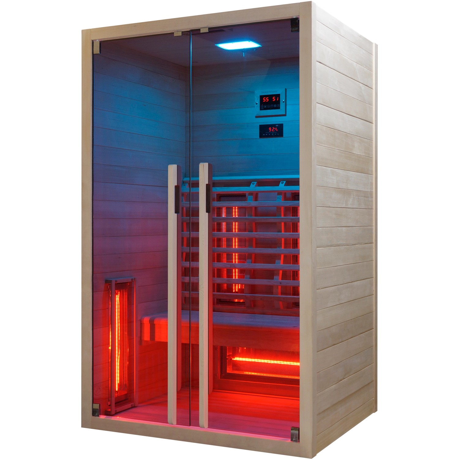 Sanotechnik Infrarotkabine Ruby 2 für 2 Personen Sanotechnik Infrarotkabine Ruby 2 für 2 Personen von Sanotechnik
