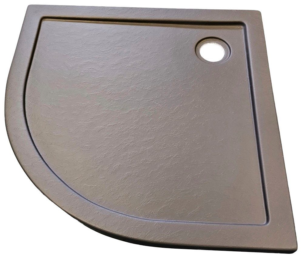 Sanotechnik Rundduschwanne, Viertelkreis, Acryl, mit Steineffekt, LxBxH: 80x80x4 cm Sanotechnik Rundduschwanne, Viertelkreis, Acryl, mit Steineffekt, LxBxH: 80x80x4 cm von Sanotechnik