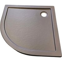 Sanotechnik Rundduschwanne, mit Steineffekt, LxBxH: 80x80x4 cm von Sanotechnik