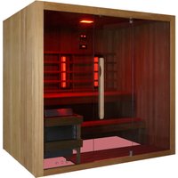 Sanotechnik Sauna ""KOTKA" mit Infrarotkabine" geeignet für 5 Personen, Espenholz Sanotechnik Sauna ""KOTKA" mit Infrarotkabine" geeignet für 5 Personen, Espenholz von Sanotechnik