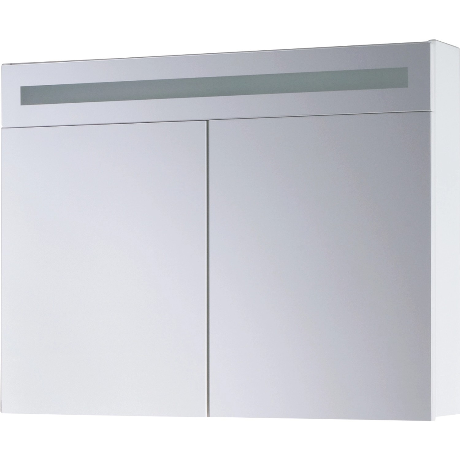 Sanotechnik Spiegelschrank Weiß 90 cm mit Softclose Türen von Sanotechnik