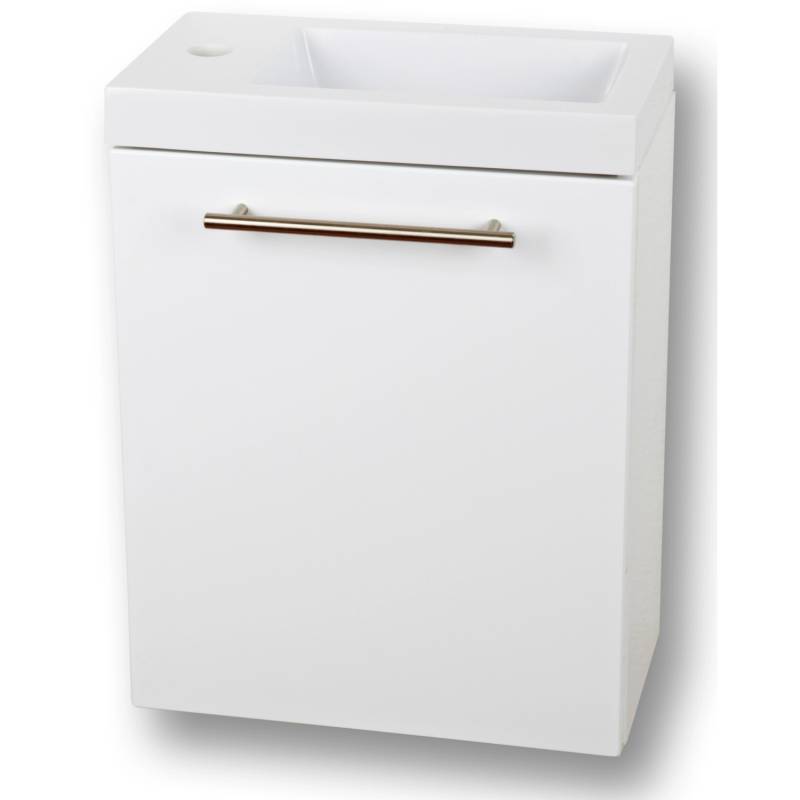 Sanotechnik Einzelwaschtisch Fantasy 40 cm Weiß mit Softclose von Sanotechnik