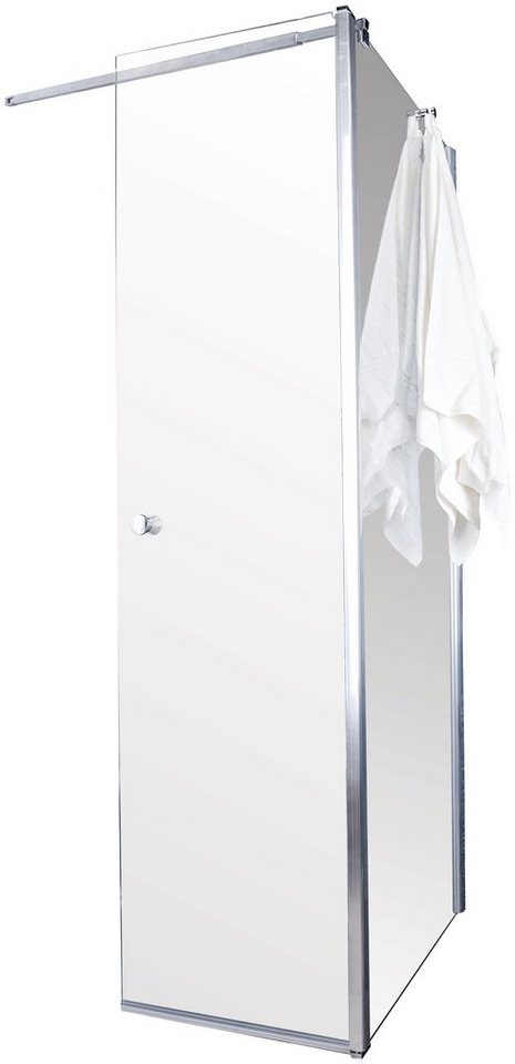 Sanotechnik geteilte Dusch-Flügeltür Sanoflex Grande, Einscheibensicherheitsglas von Sanotechnik