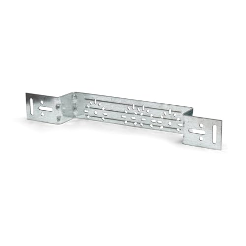 Sanpro 3 x Montageplatte abgewinkelt für Wandscheiben, Größe 73-153 mm (montageplatte abgewinkelt wandscheibe wandwinkel STECKFIT THPRESS Montageplatte) (Pack à 3 Stück) von Sanpro