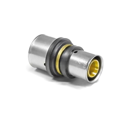 Sanpro PPSU Pressfitting Reduzierung Reduzierstück TH Kontur, Größe 26x3-16x2 (Pressfitting) (Pack à 3 Stück) von Sanpro