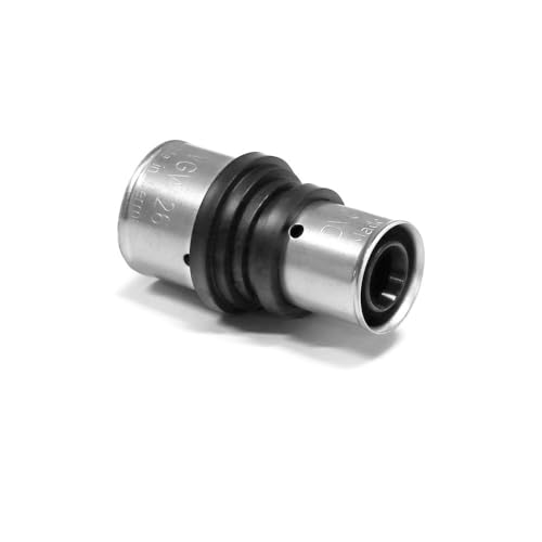 Sanpro PPSU Pressfitting Reduzierung Reduzierstück TH Kontur, Größe 26x3-20x2, PPSU (Pressfitting Kupplung Reduzierung Muffe dvgw Steckfit THPRess) (Pack à 3 Stück) von Sanpro