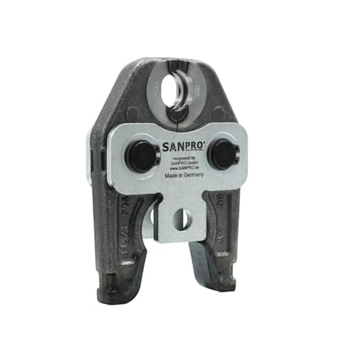 Sanpro Pressbacke/Presszange - M - Profil, Größe M 22 (M28 M12 M15 M18 M22 M35 22 15 12 18 28 35 Edelstahl Fitting Rohr Pressmaschine Radialpress Backe Edelstahlfitting) von Sanpro