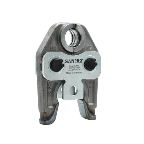 Sanpro Pressbacke/Presszange - TH - Profil, Größe TH 40 (Presszange Presskontur Kontur TH 16 20 32 26 THPRESS TH20 TH26 TH32 TH40 TH16 Verbundrohr pressen) von Sanpro