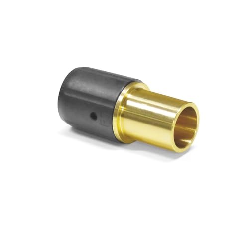 Sanpro Steckfitting Übergang Verbundrohr auf Kupferrohr, Größe 20x2, Abgang 22 mm (dvgw übergang kupfer pressfitting STECKFIT THPRESS) von Sanpro