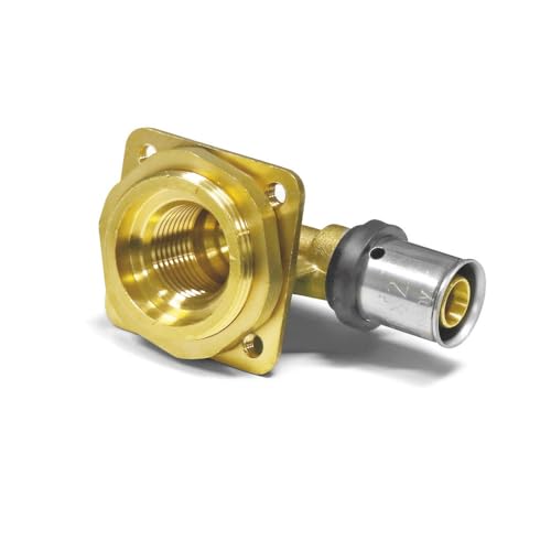 Sanpro THPRESS Pressfitting 90° Winkel Spülkasten Anschluss mit IG 16x2-1/2'' (pressfitting winkel spülkastenanschluss innengewinde STECKFIT) Größe: 16x2 von Sanpro