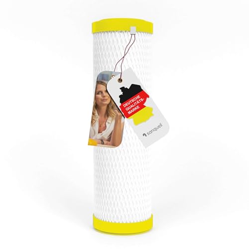 sanquell Wasserfilter-Patrone CBF3 | filtert Schadstoffe | passend für carbonit Vario, Sanuno | bis 8 Liter/Minute | gesinterte Aktivkohle sanquell Wasserfilter-Patrone CBF3 | filtert Schadstoffe | passend für carbonit Vario, Sanuno | bis 8 Liter/Minute | gesinterte Aktivkohle von sanquell