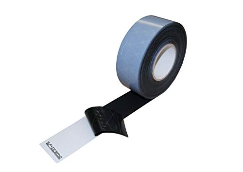 Sanremo 4x Fugenband EPDM 70mm selbstklebend 0,8mm Dichtungsband 20m Rolle schwarz von Sanremo