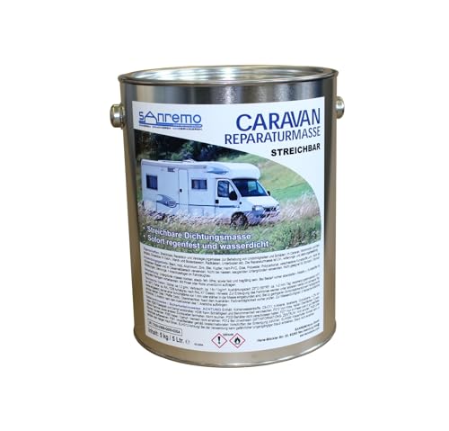 Sanremo Caravan Reparaturmasse Streichbar 5kg Dichtmasse Abdichtung von Sanremo