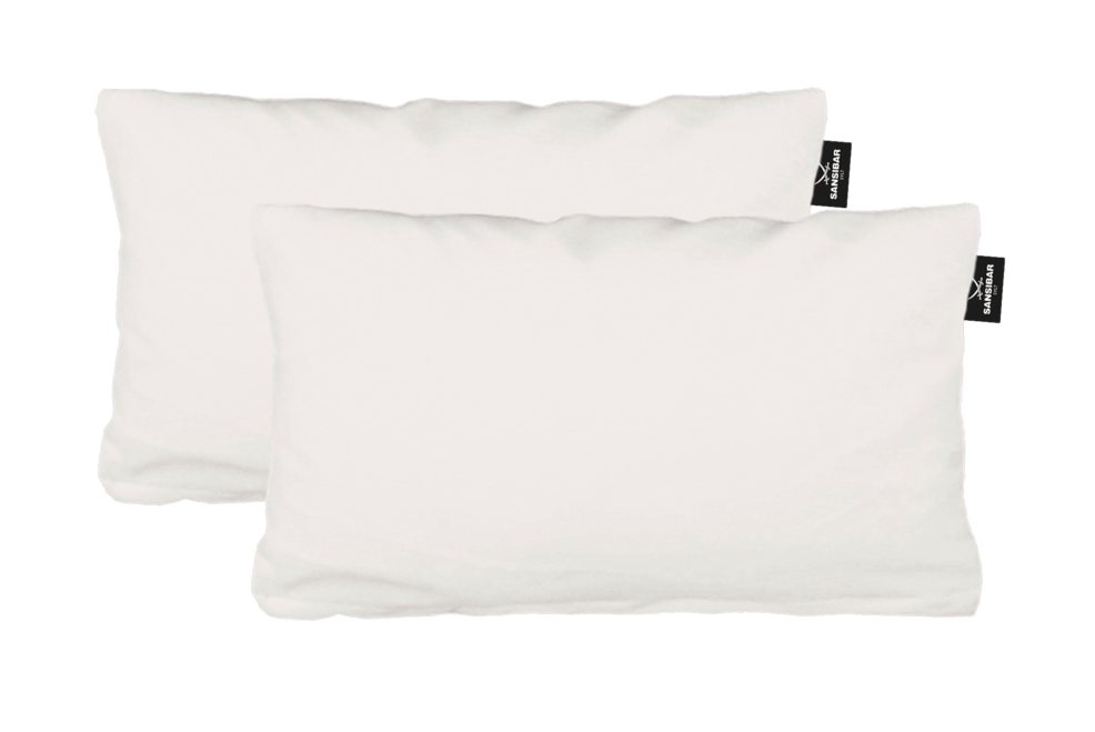 Sansibar Sylt Kissenbezug 2er Set Uni Jersey Kissenhülle, 40x80 cm, edlem Sansibar Steg-Fähnchen, (2 Stück), 2er Set, perfekter, faltenfreier Sitz, Antipilling Ausrüstung Sansibar Sylt Kissenbezug 2er Set Uni Jersey Kissenhülle, 40x80 cm, edlem Sansibar Steg-Fähnchen, (2 Stück), 2er Set, perfekter, faltenfreier Sitz, Antipilling Ausrüstung von Sansibar Sylt