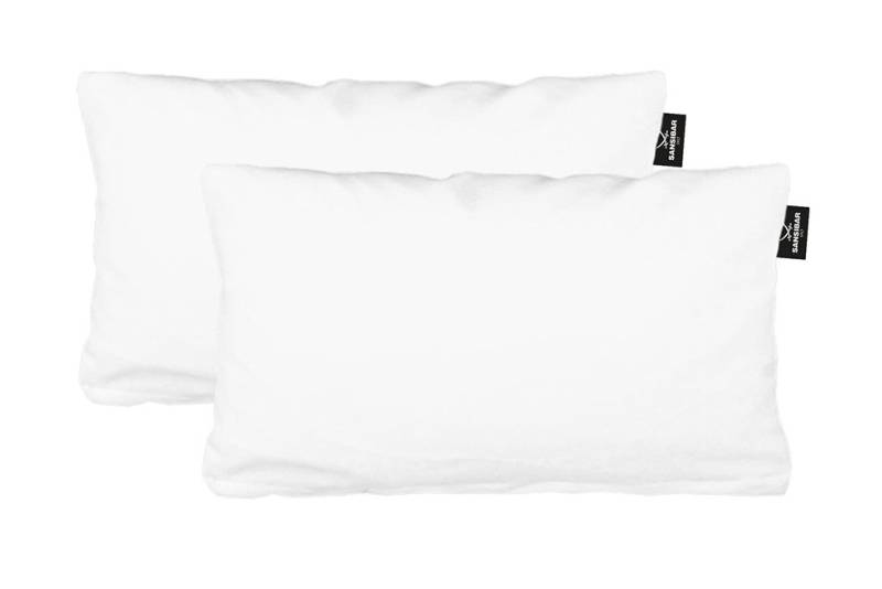 Sansibar Sylt Kissenbezug 2er Set Uni Jersey Kissenhülle, 40x80 cm, edlem Sansibar Steg-Fähnchen, (2 Stück), 2er Set, perfekter, faltenfreier Sitz, Antipilling Ausrüstung Sansibar Sylt Kissenbezug 2er Set Uni Jersey Kissenhülle, 40x80 cm, edlem Sansibar Steg-Fähnchen, (2 Stück), 2er Set, perfekter, faltenfreier Sitz, Antipilling Ausrüstung von Sansibar Sylt