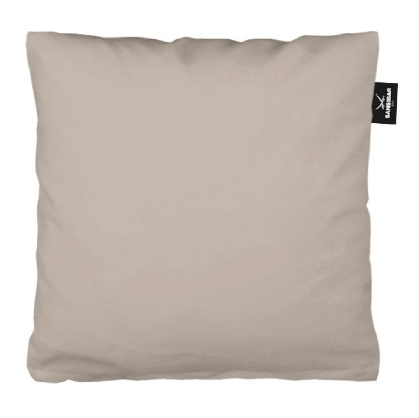 Sansibar Sylt Kissenbezug Uni Jersey Kissenhülle, 80x80 cm, mit edlem Sansibar Fähnchen am Steg, perfekter, faltenfreier Sitz, Antipilling Ausrüstung Sansibar Sylt Kissenbezug Uni Jersey Kissenhülle, 80x80 cm, mit edlem Sansibar Fähnchen am Steg, perfekter, faltenfreier Sitz, Antipilling Ausrüstung von Sansibar Sylt