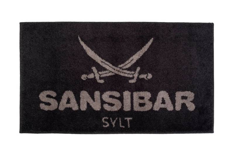 Sansibar Sylt Badematte Badematte SANSIBAR BL 70x120 cm grau Badteppich Badvorleger von Sansibar Sylt