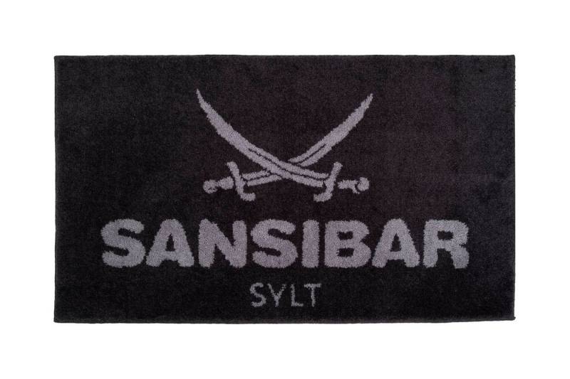 Sansibar Sylt Badematte Badematte SANSIBAR BL 70x120 cm grau Badteppich Badvorleger von Sansibar Sylt