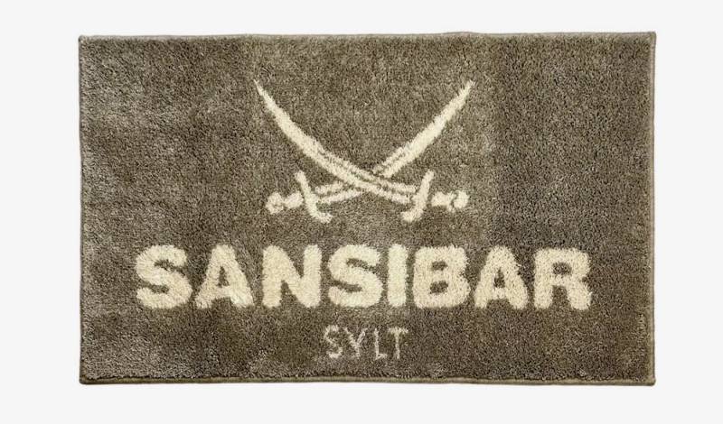 Sansibar Sylt Badematte Badematte SANSIBAR LBH 100x60x2 cm braun Badteppich Badvorleger von Sansibar Sylt