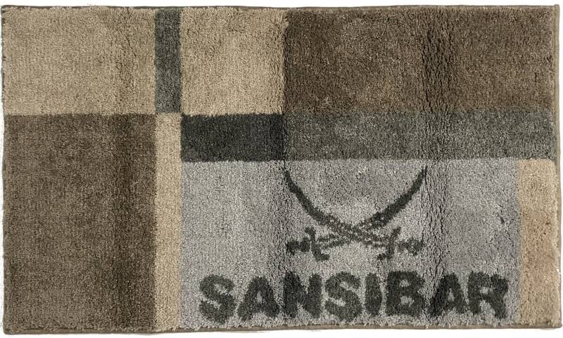 Sansibar Sylt Badematte Badematte SANSIBAR LBH 120x70x2 cm braun Badteppich Badvorleger von Sansibar Sylt
