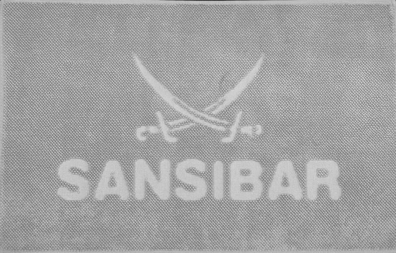 Sansibar Sylt Badematte Badematte SANSIBAR PEBBLE LBH 50x80x1.50 cm silber Badteppich von Sansibar Sylt