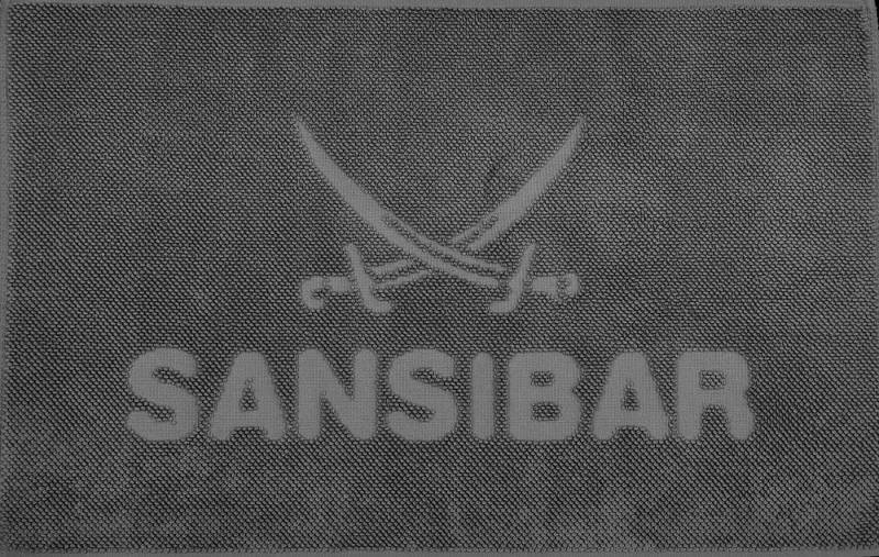 Sansibar Sylt Badematte Badematte SANSIBAR PEBBLE LBH 60x90x1.50 cm grau Badteppich von Sansibar Sylt