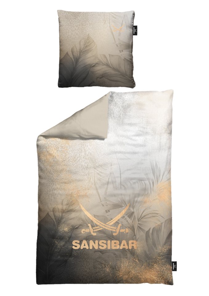 Sansibar Sylt Bettwäsche Sansibar "Jungle", 100% Baumwoll-Satin, exotisches Design Leo Print, Baumwolle, 2 teilig, hochwertig, hautfreundlich, pflegeleicht, zeitlos elegant Sansibar Sylt Bettwäsche Sansibar "Jungle", 100% Baumwoll-Satin, exotisches Design Leo Print, Baumwolle, 2 teilig, hochwertig, hautfreundlich, pflegeleicht, zeitlos elegant von Sansibar Sylt