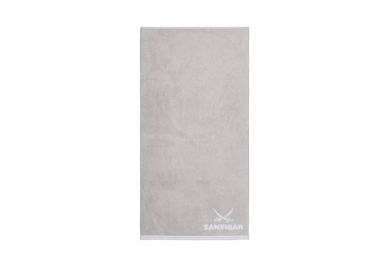 Sansibar Sylt Duschtuch Badetuch Saunatuch Frottier-Serie "Doubleface“, 80x150 cm, (1-St), mit hochwertig gewebtem Sansibar Logo von Sansibar Sylt